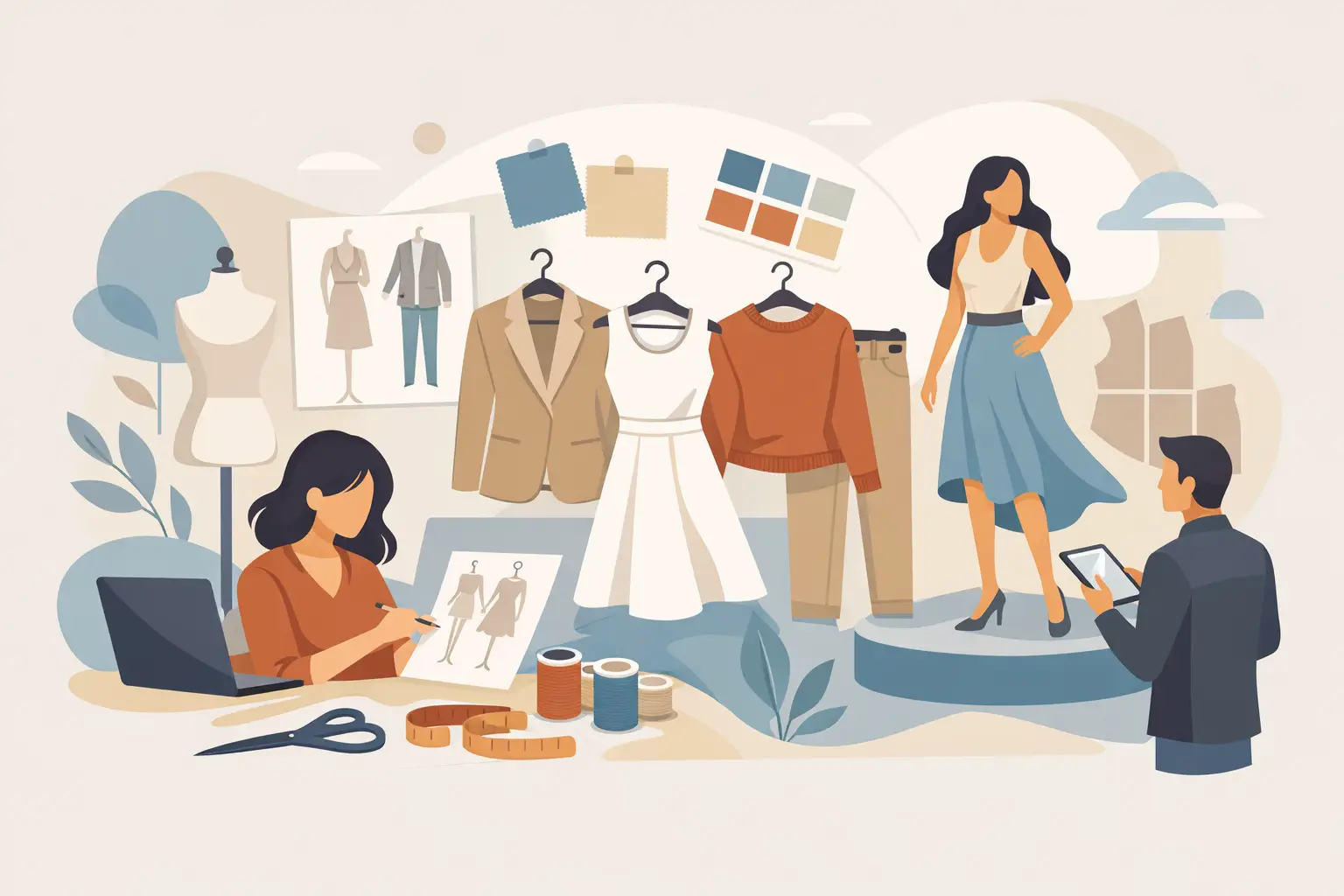 Cómo diseñar una colección de ropa bien